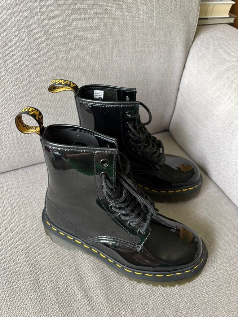 dr martens veterboots maat 37, Zwart, Lage of Enkellaarzen, Nieuw, Ophalen of Verzenden