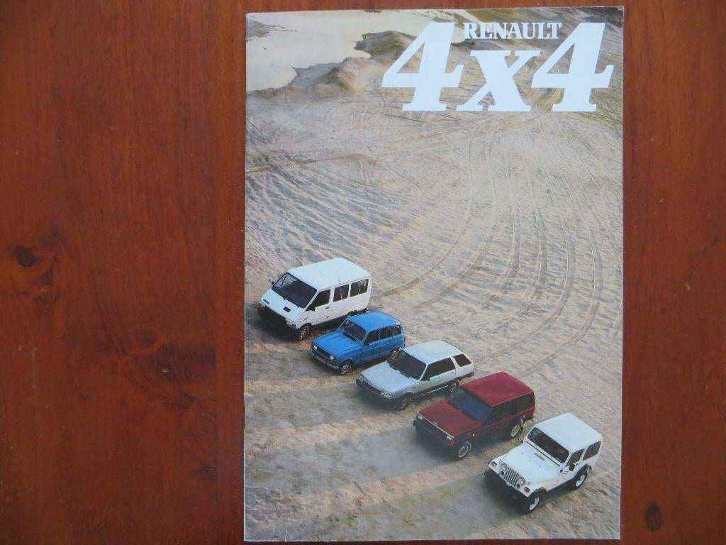 Renault 4x4 Trafic, 4 Sinpar, 18 Break, Jeep Cherokee, CJ 7, Ophalen of Verzenden, Nieuw, Renault