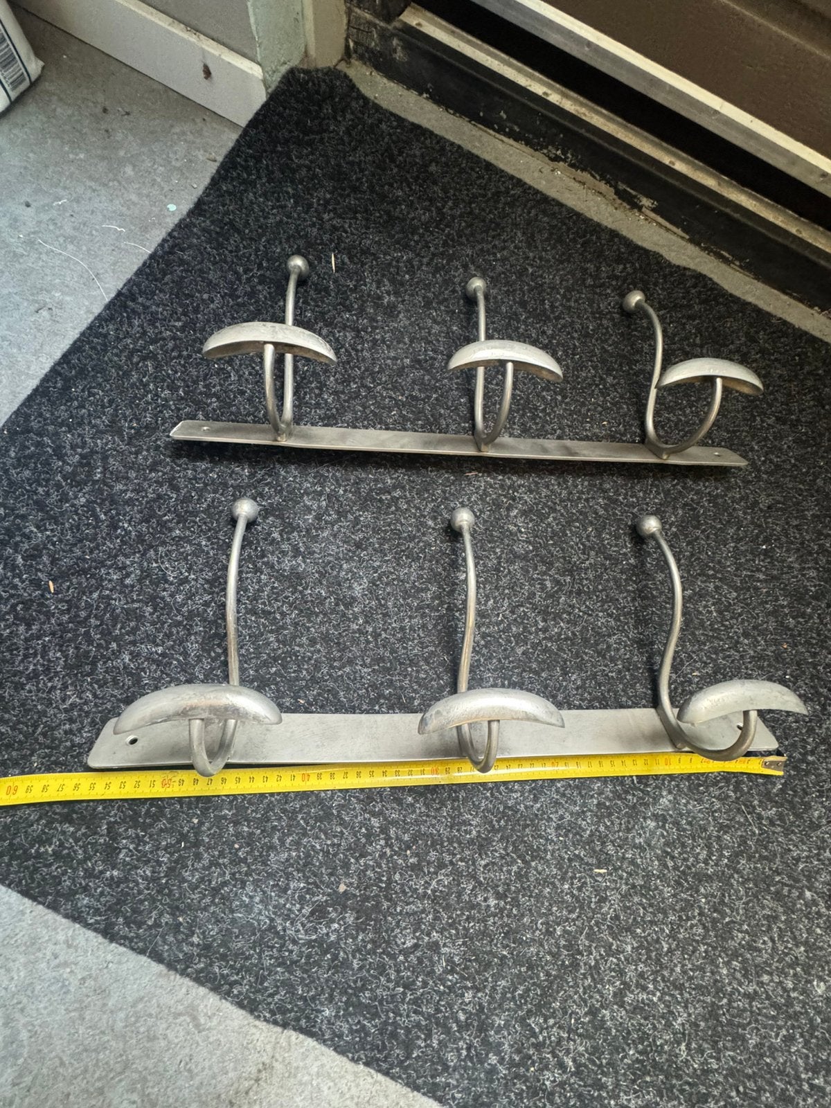 Kapstokken nikkel, Gebruikt, Minder dan 100 cm, Hout, Ophalen