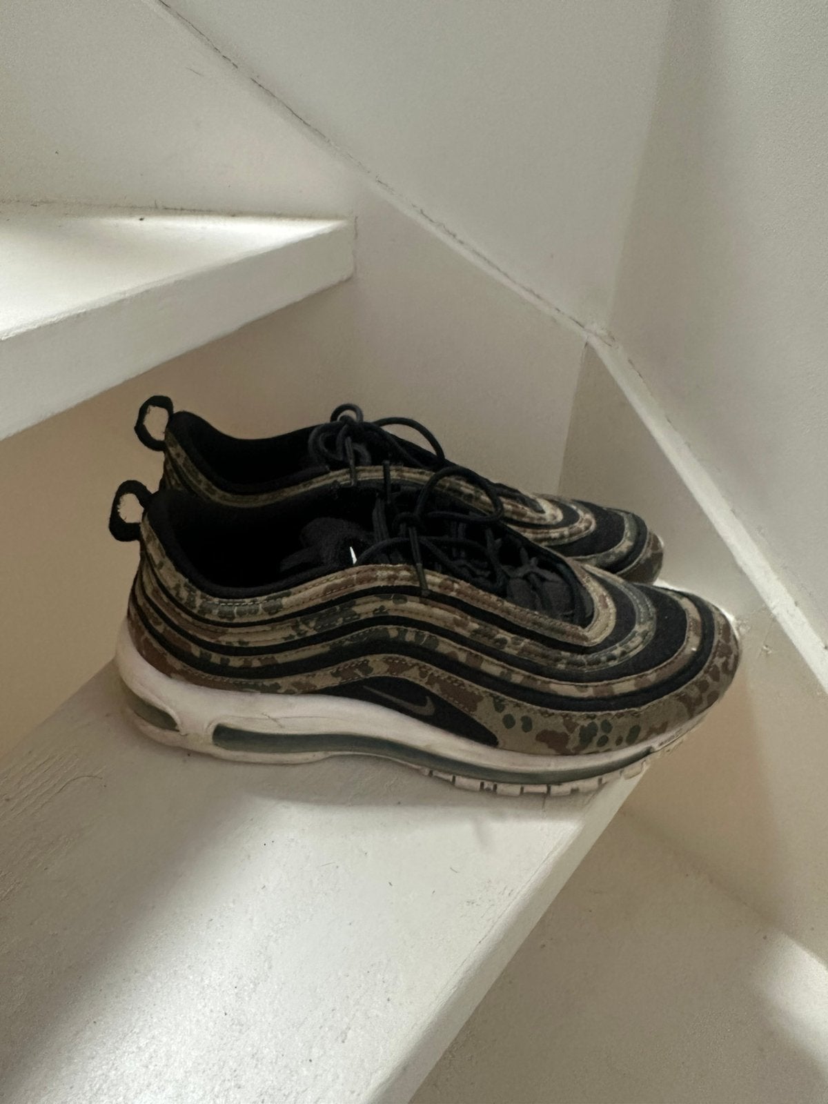Nike air max 97. German camo. Us11,5, Ophalen of Verzenden, Gebruikt, Kinderen