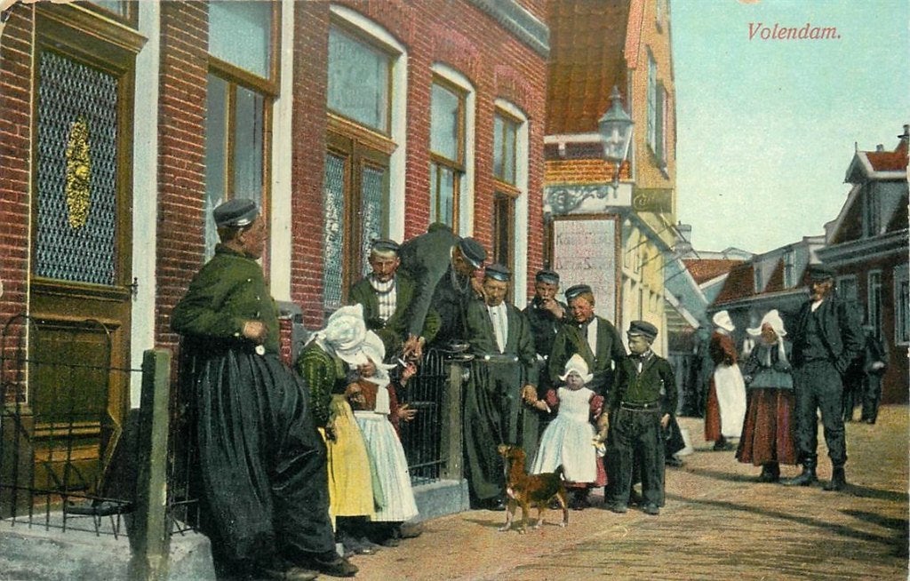 378-340-023 Volendam, Ophalen of Verzenden, Voor 1920, Noord-Holland