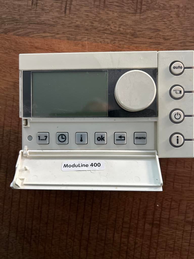 Nefit ModuLine 400 klokthermostaat, Ophalen, Gebruikt
