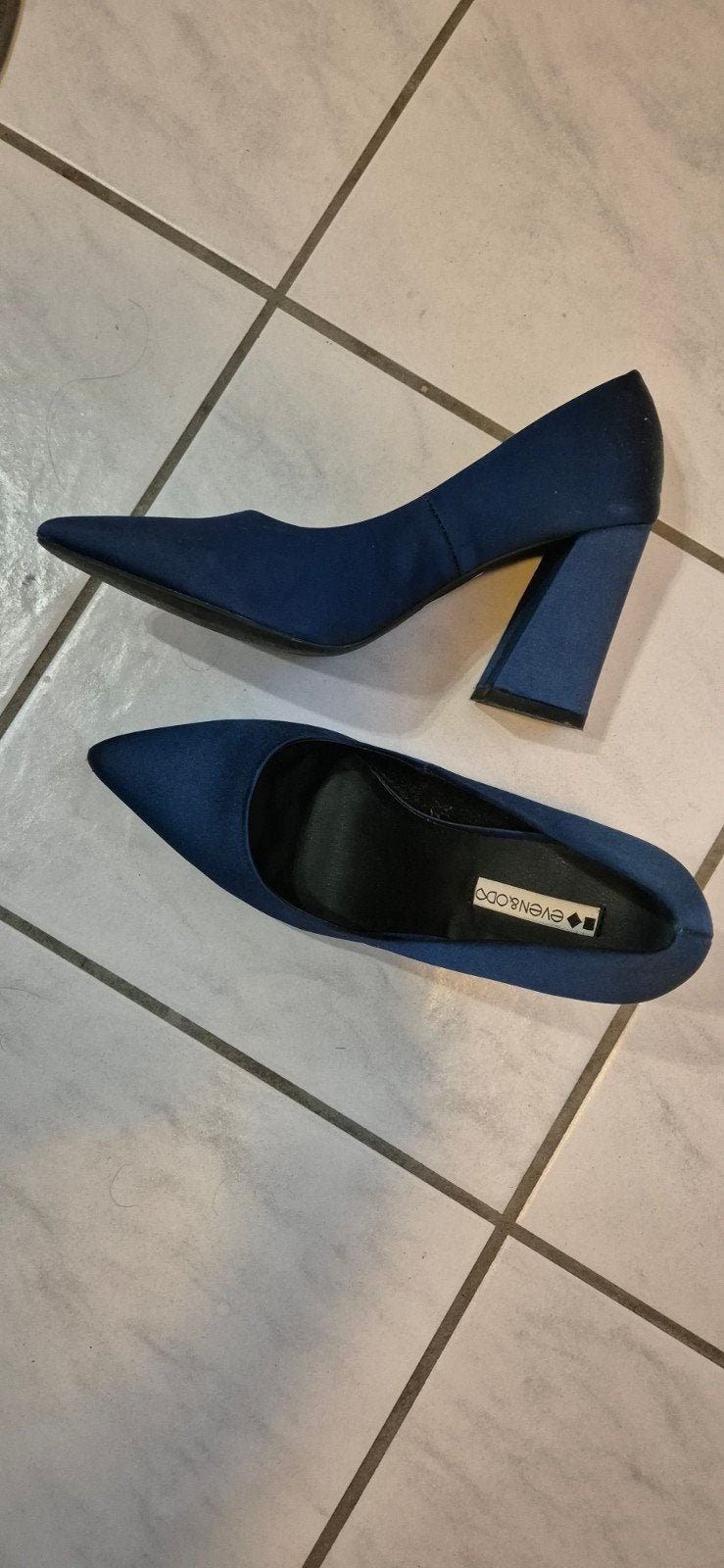 Blauwe pump, Kleding | Dames, Schoenen, Blauw, Dansschoenen, Ophalen of Verzenden, Zo goed als nieuw