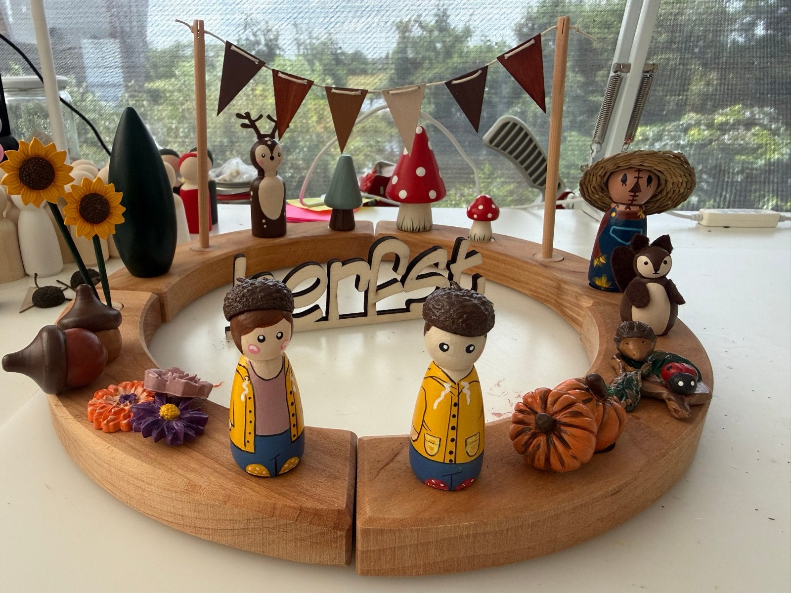 Herfst Decoratie Set - jaarring stekers, Ophalen of Verzenden, Nieuw