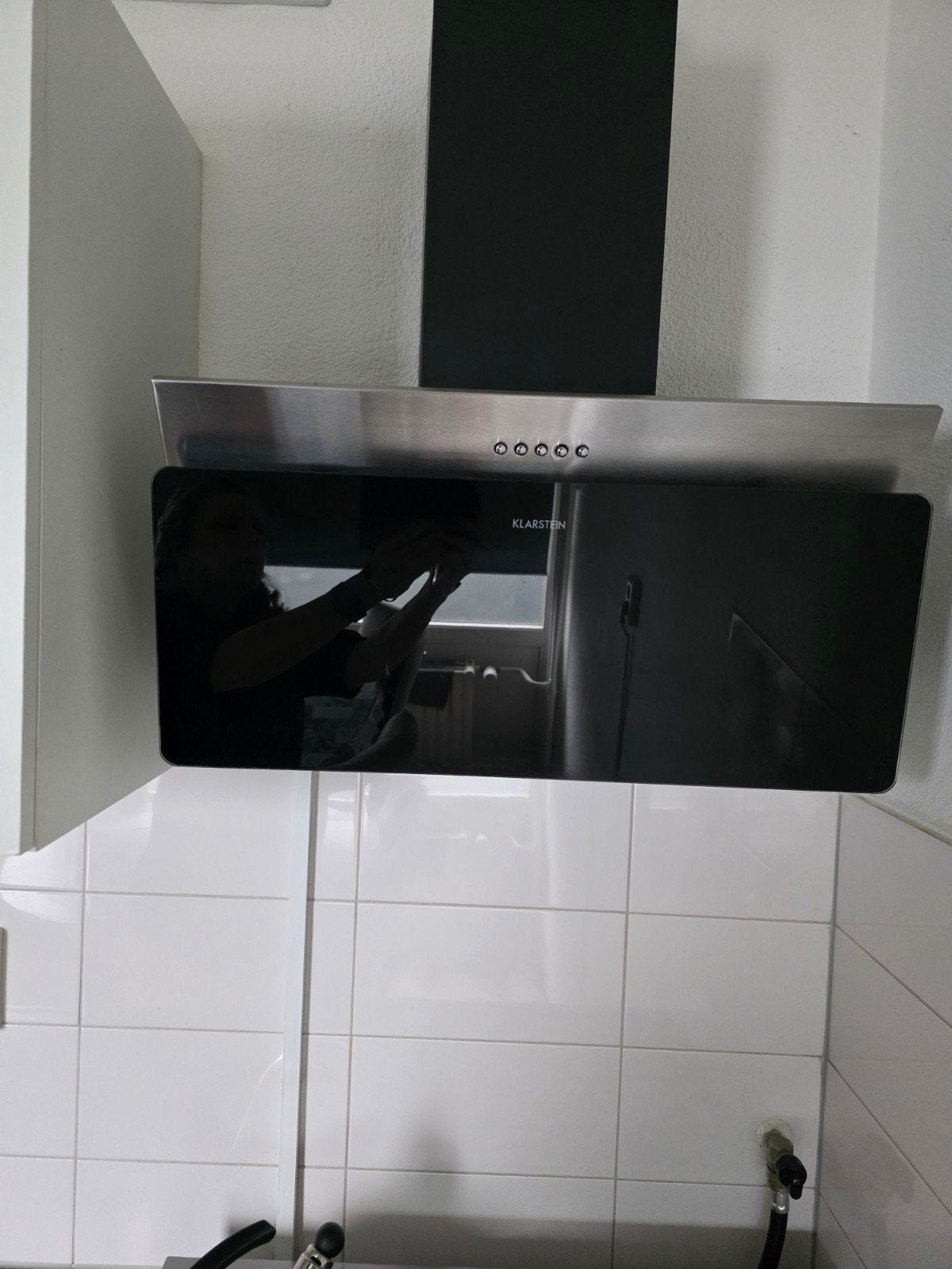 Klarstein Afzuigkap - Modern en Krachtig, Ophalen, Gebruikt, Wandschouwkap, 400 tot 600 m³ per uur