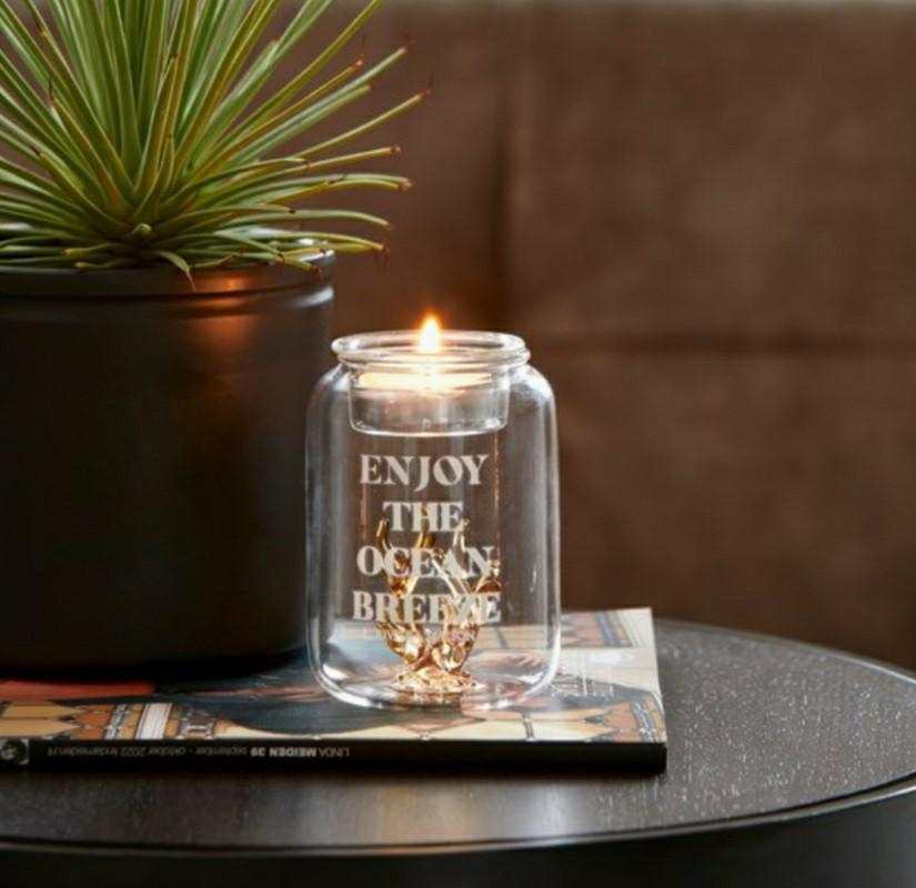Riviera maison enjoy the ocean breeze/ coral fillable 20%, Ophalen, Nieuw