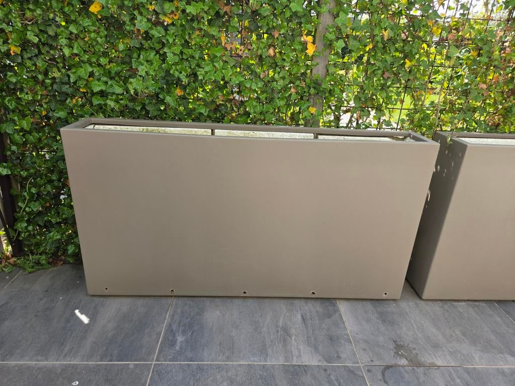 1 Grote rechthoekige plantenbak voor buiten, Ophalen, Gebruikt, 100 cm of meer, Balkon