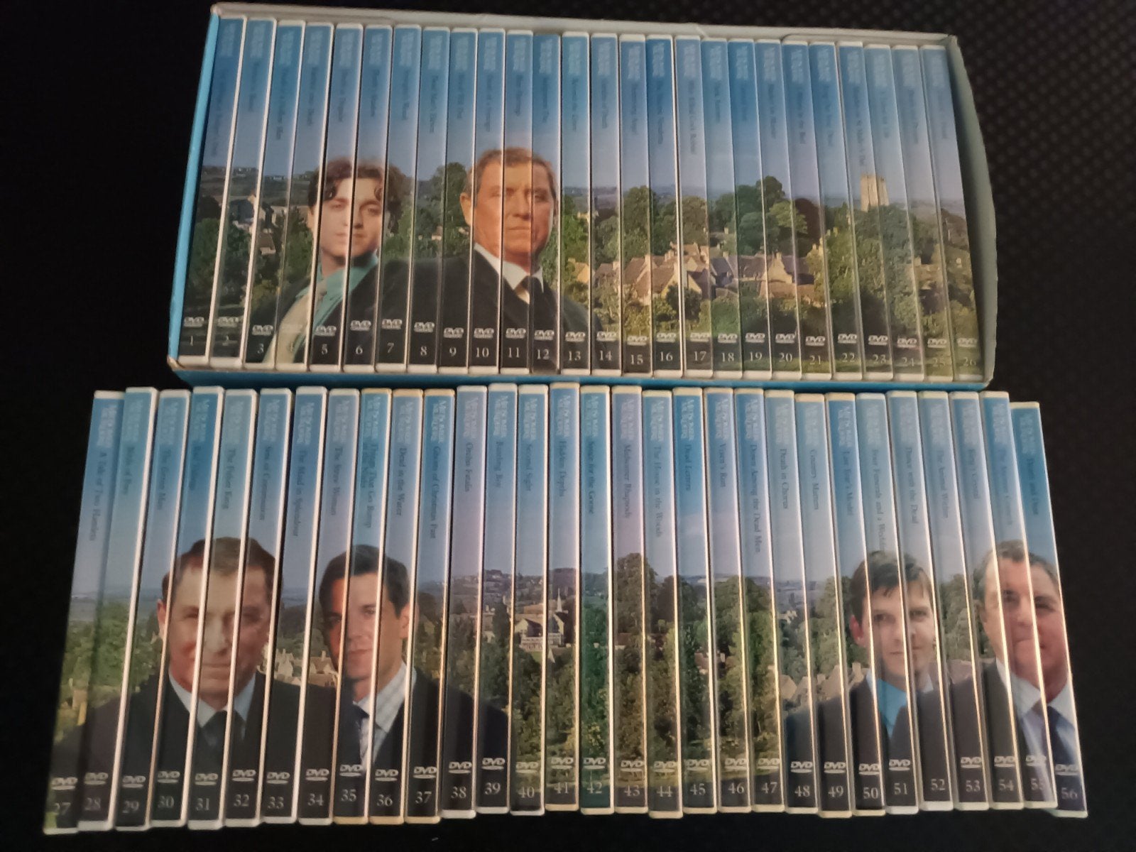 Dvd 56 afleveringen Midsomer Murders, Alle leeftijden, Ophalen of Verzenden, Zo goed als nieuw
