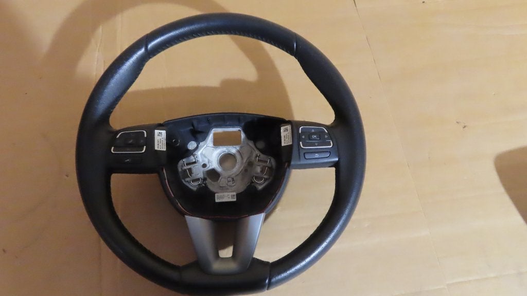 Lederen Stuurwiel met airbag Seat Leon 2012, Auto-onderdelen, Ophalen, Gebruikt, Seat