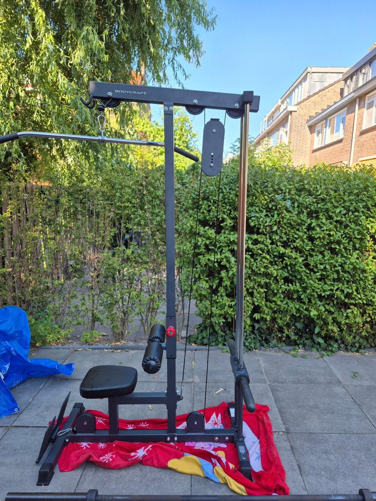 Bodycraft Lat Pull Tower, Sport en Fitness, Fitnessapparatuur, Ophalen, Krachtstation, Zo goed als nieuw, Metaal