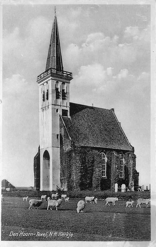 377-070-005 Den Hoorn Ned Herv Kerk, Verzenden, Voor 1920, Noord-Holland