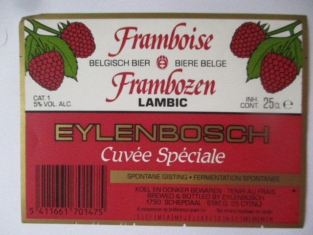 bieretiket Belgie 3-8 (2Y) eylenbosch, Verzamelen, Ophalen of Verzenden, Nieuw, Overige typen, Overige merken