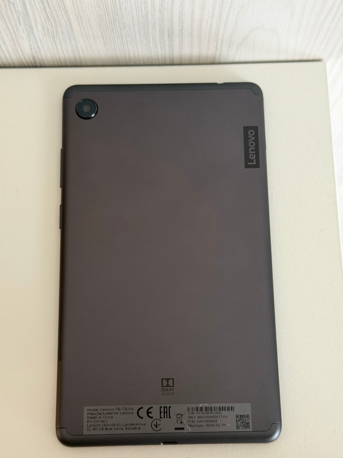 Lenovo Tab M7, Computers en Software, Android Tablets, Zo goed als nieuw, Wi-Fi en Mobiel internet, 7 inch of minder, 32 GB, Ophalen of Verzenden