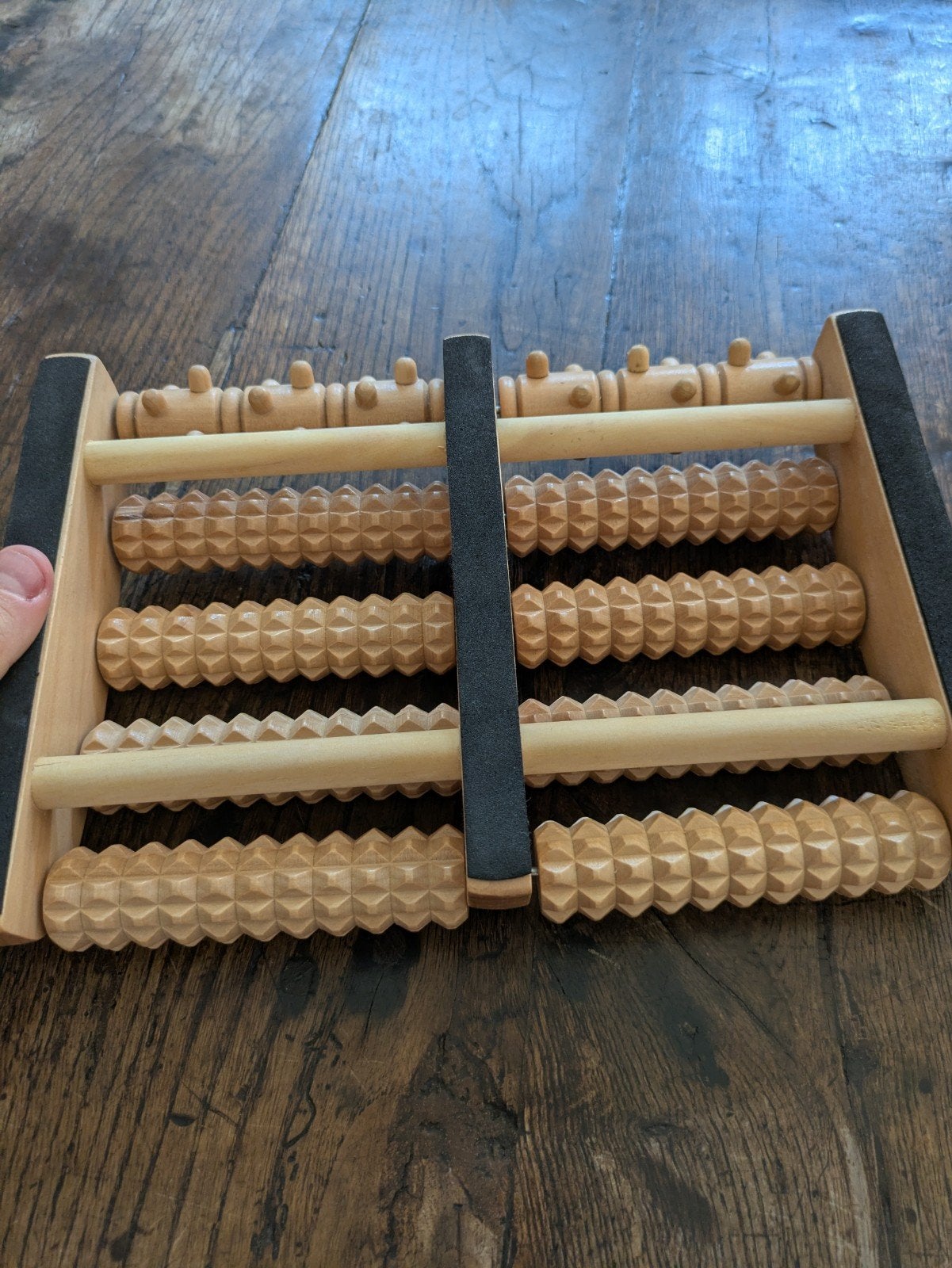 Houten Voetroller Massage, Ophalen of Verzenden, Glas of Kopje
