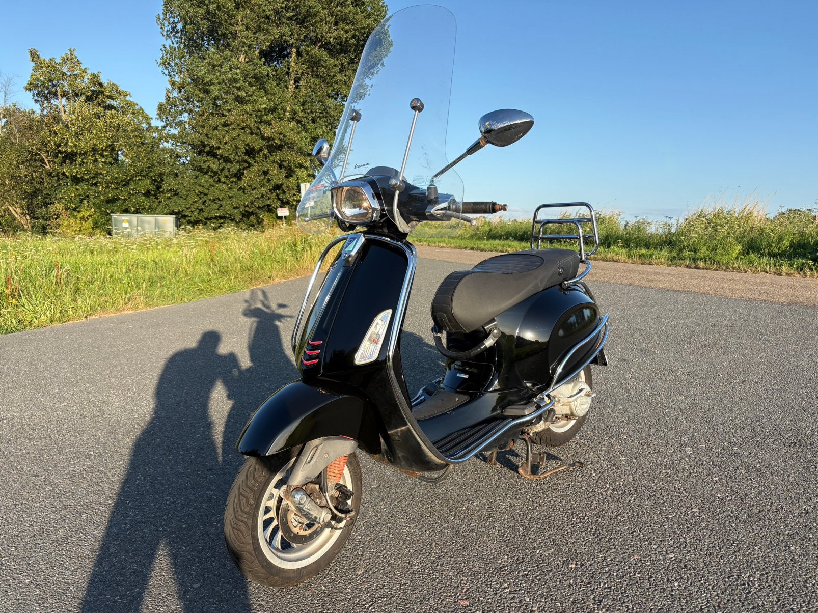 Vespa Sprint 50cc 4V | 2016  | 19.454 km, Fietsen en Brommers, Scooters | Vespa, Gebruikt, Overige modellen, Maximaal 45 km/u