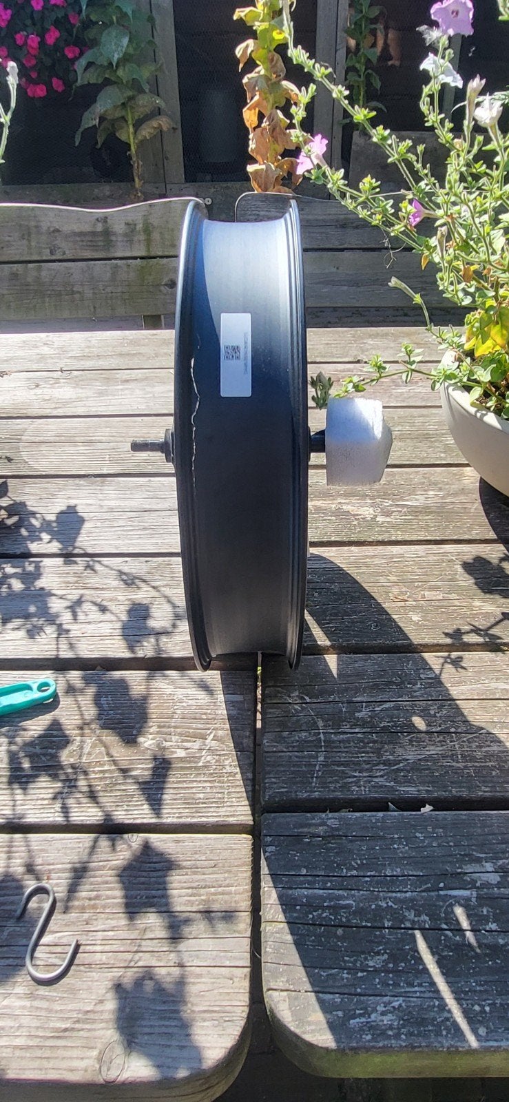 achterwiel met motor crosboss V20   20x4, Ophalen, Crosboss V20, Zo goed als nieuw, Motor