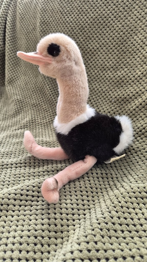 WWF Struisvogel, Anna Club Plush, 24 cm. T7, Tweedehands verkoop, Tweedehands verkoop, Gebruikt, Overige typen