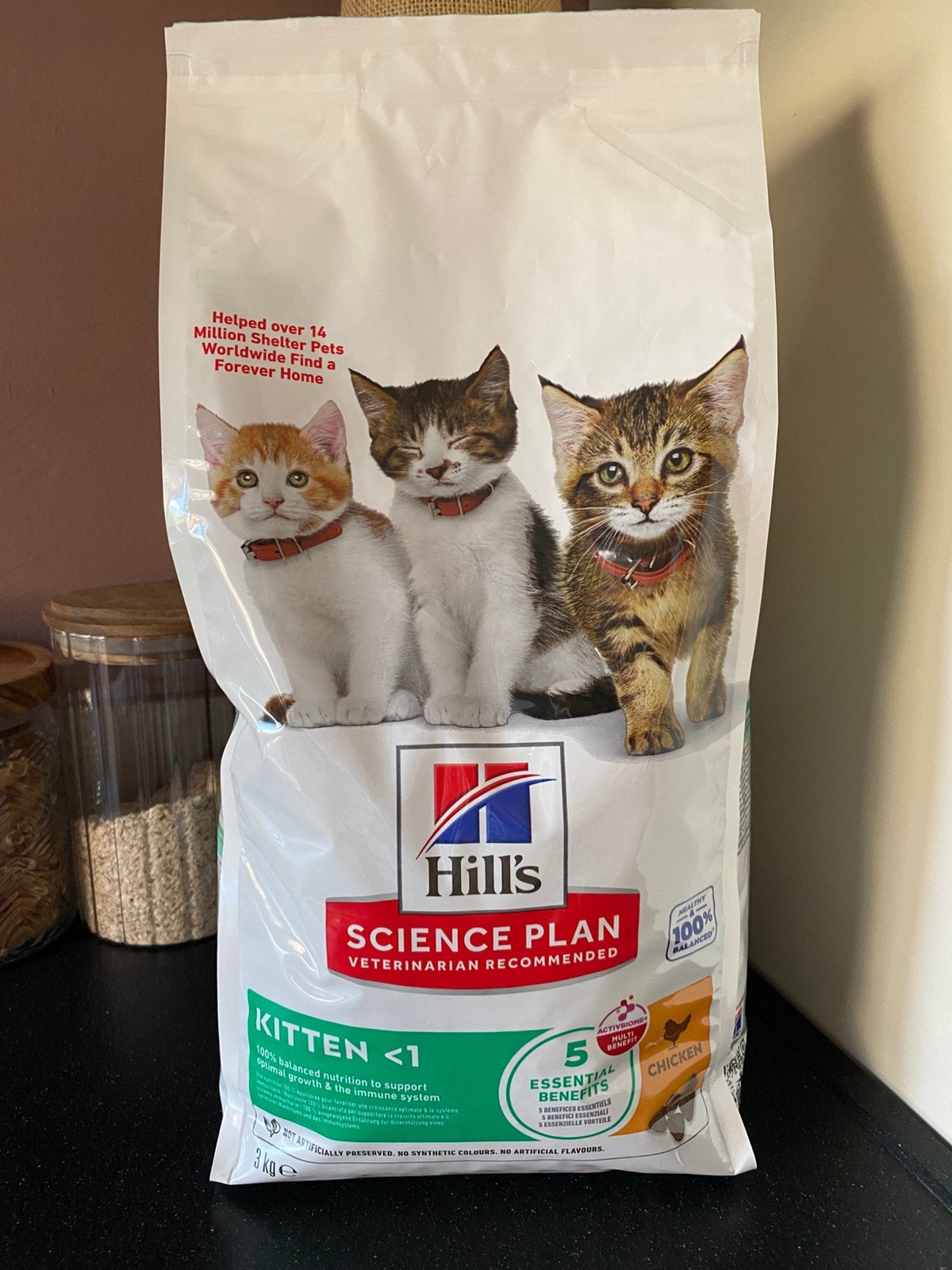 Hills kitten brokken 3 kg Zo Goed Als Nieuw, Dieren en Toebehoren, Ophalen of Verzenden, Kat