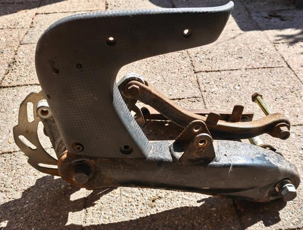 Mono swing arm (voorvork) Peugeot Speedfight 1 & 2, Ophalen of Verzenden, Gebruikt, Overige typen, Peugeot