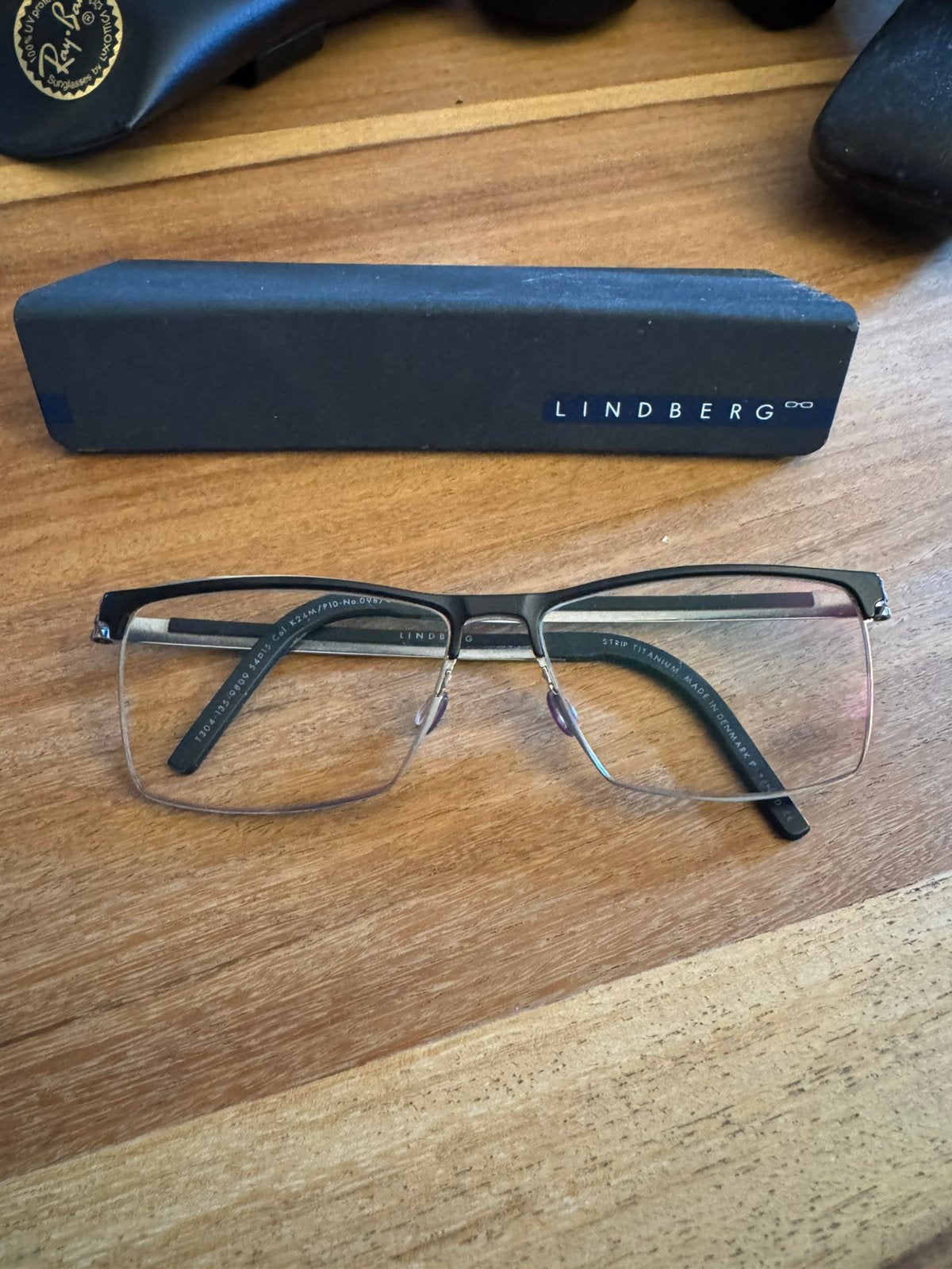 Lindberg Strip Titanium, Ophalen of Verzenden, Zo goed als nieuw, Zwart, Overige merken