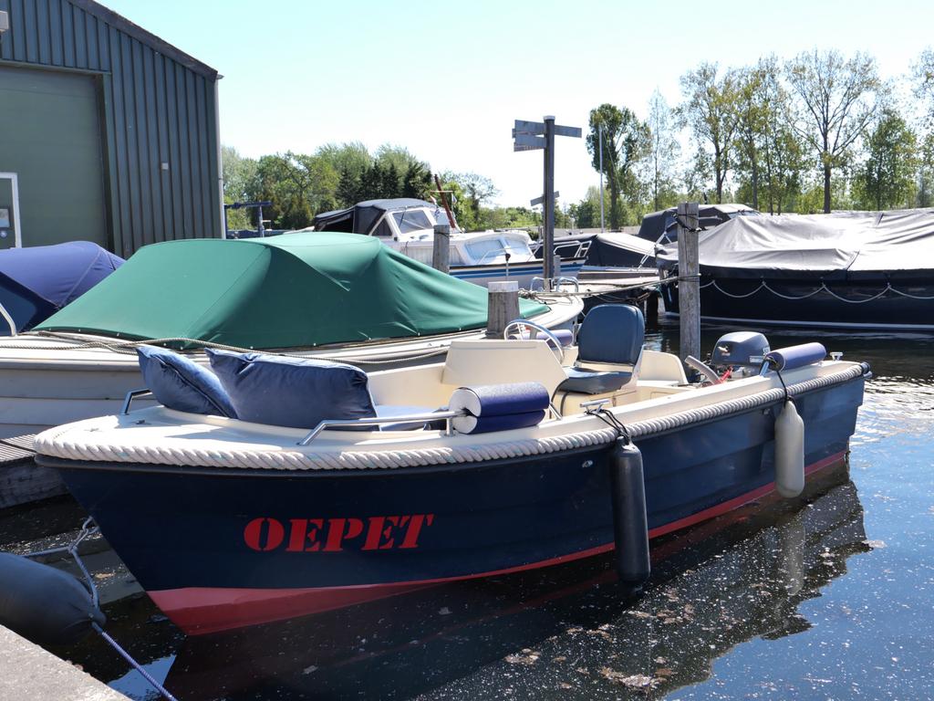 Nicky 420 boot met Selva 8pk buitenboordmotor - Vaarklaar!, Ophalen, Gebruikt