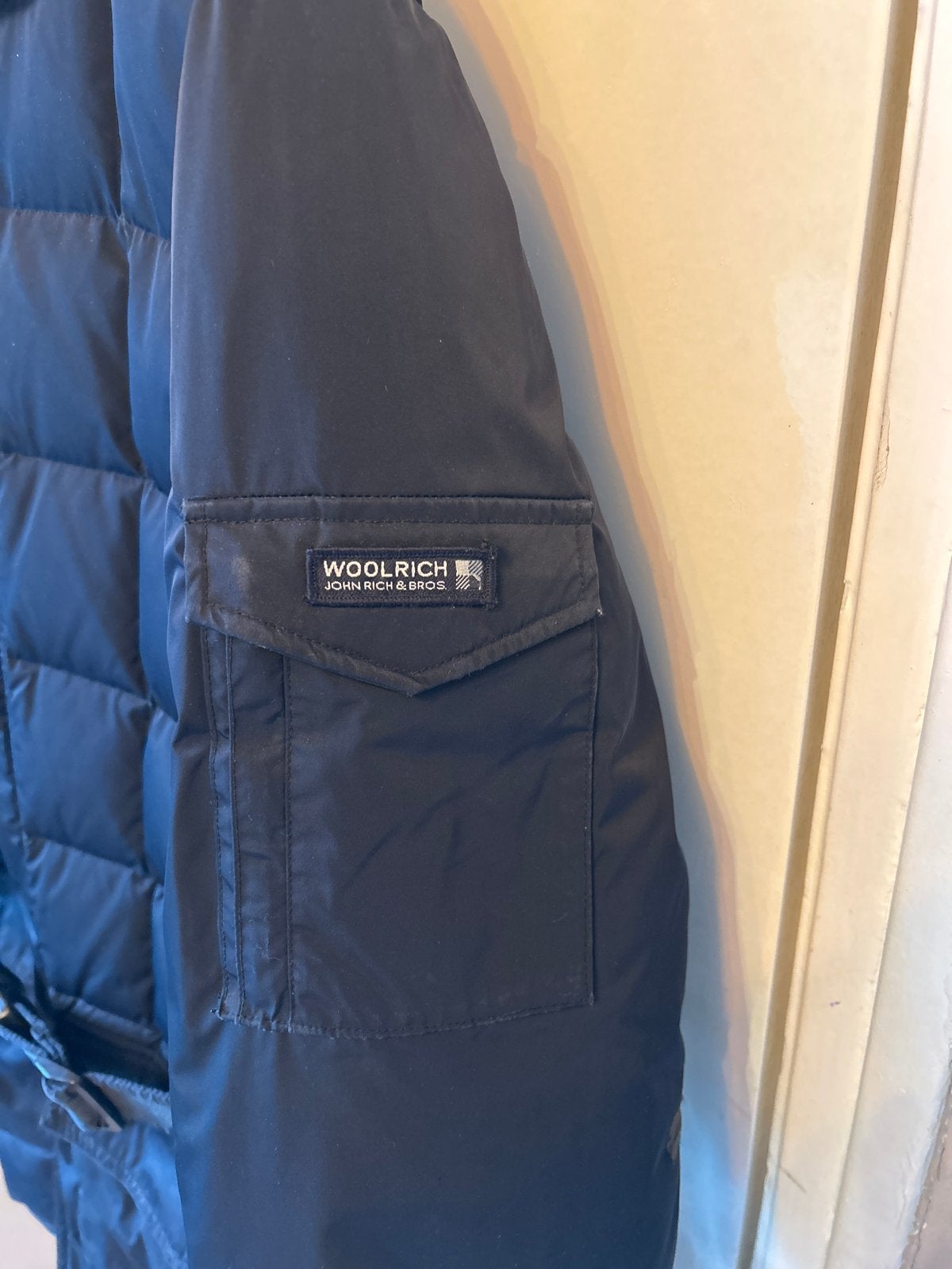 Woolrich Blizzard Parka - Maat L - Zo goed als nieuw, Ophalen of Verzenden, Zo goed als nieuw, Maat 52/54 (L), Zwart
