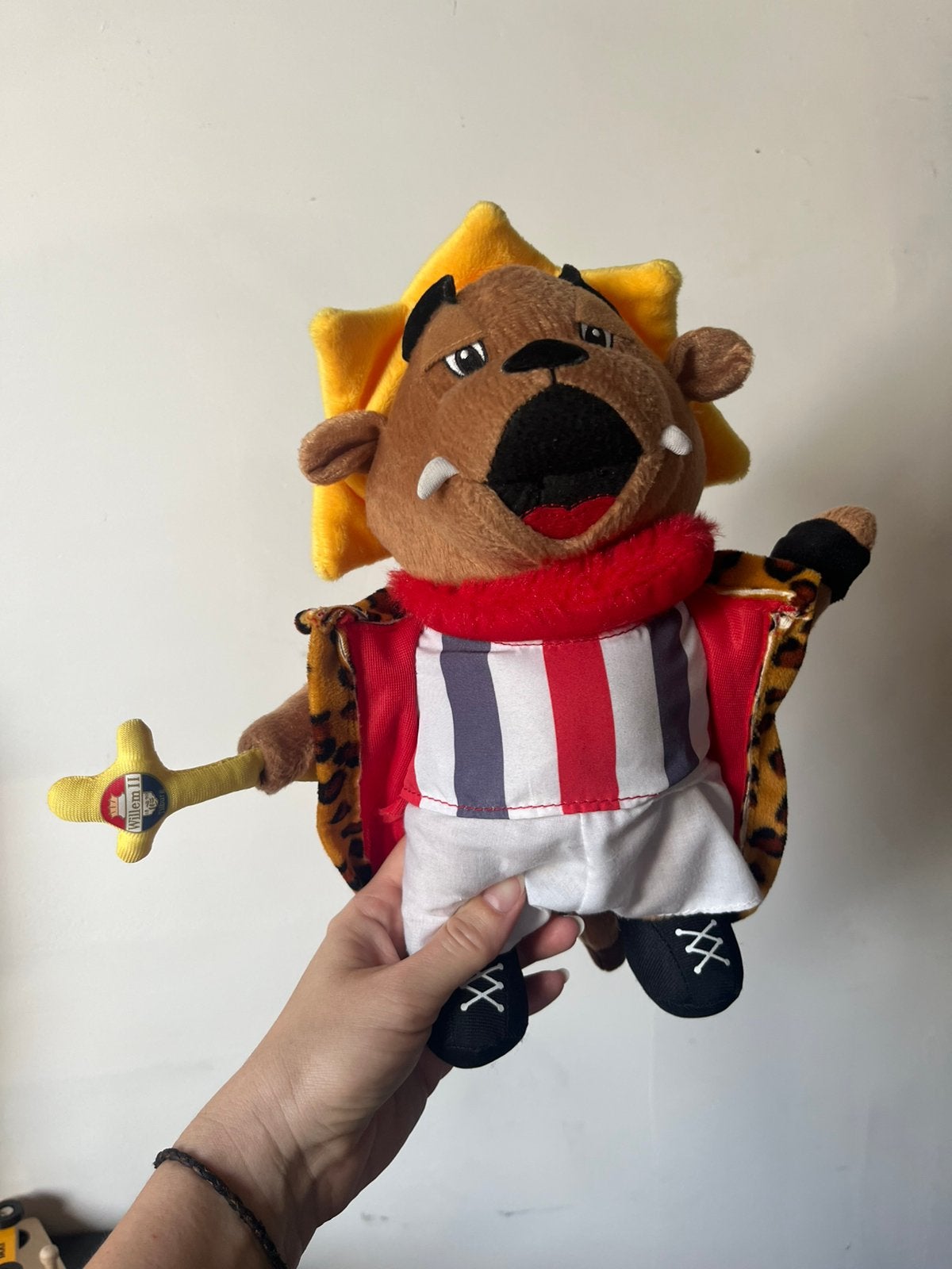 Koning Willem ii 2 Kingo knuffel - leuk voor voetbalfan, Verzamelen, Ophalen of Verzenden, Zo goed als nieuw