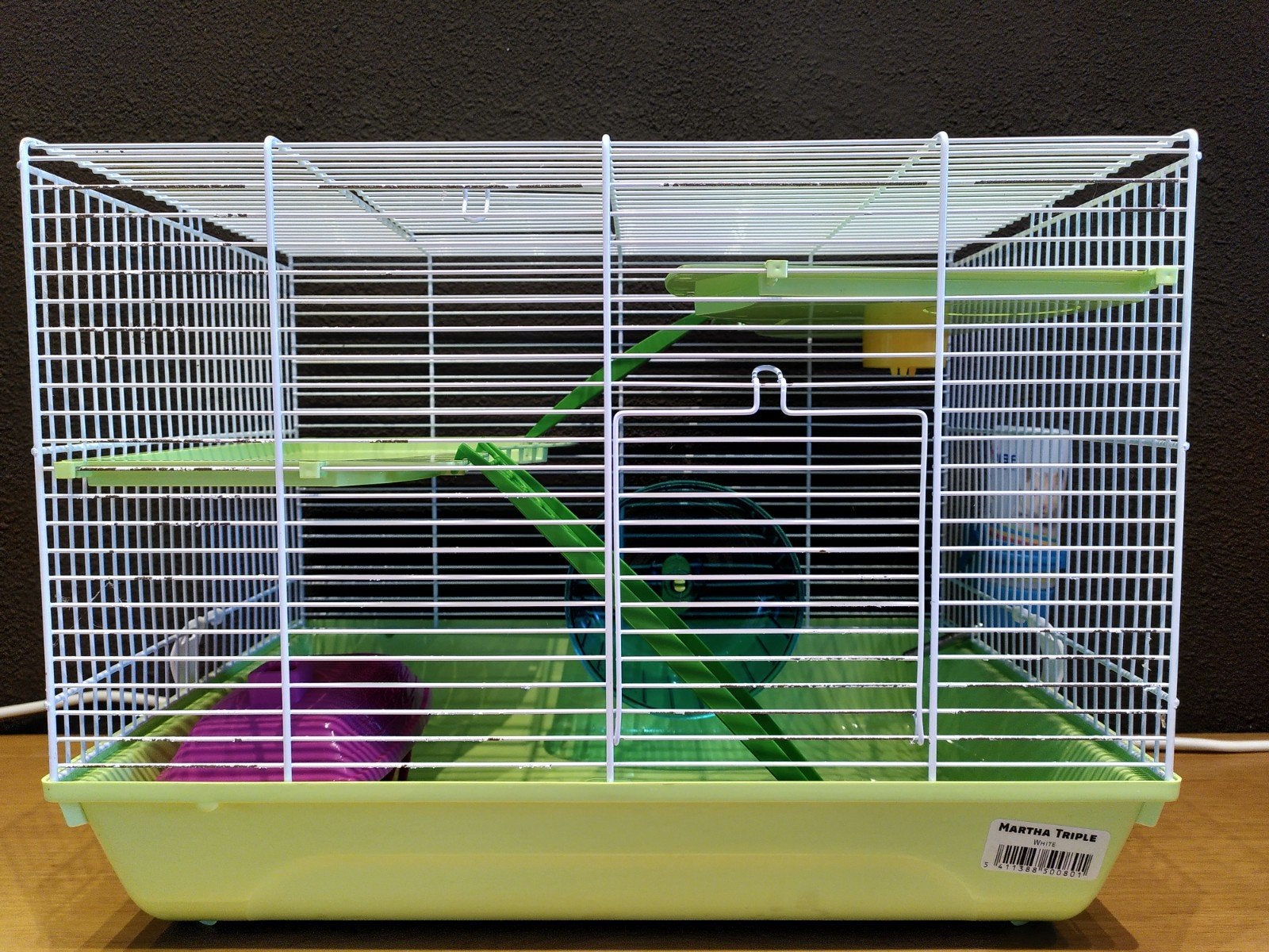 Hamster kooi compleet, met kleine zak zaagsel., Kooi, Minder dan 75 cm, Zo goed als nieuw, Hamster