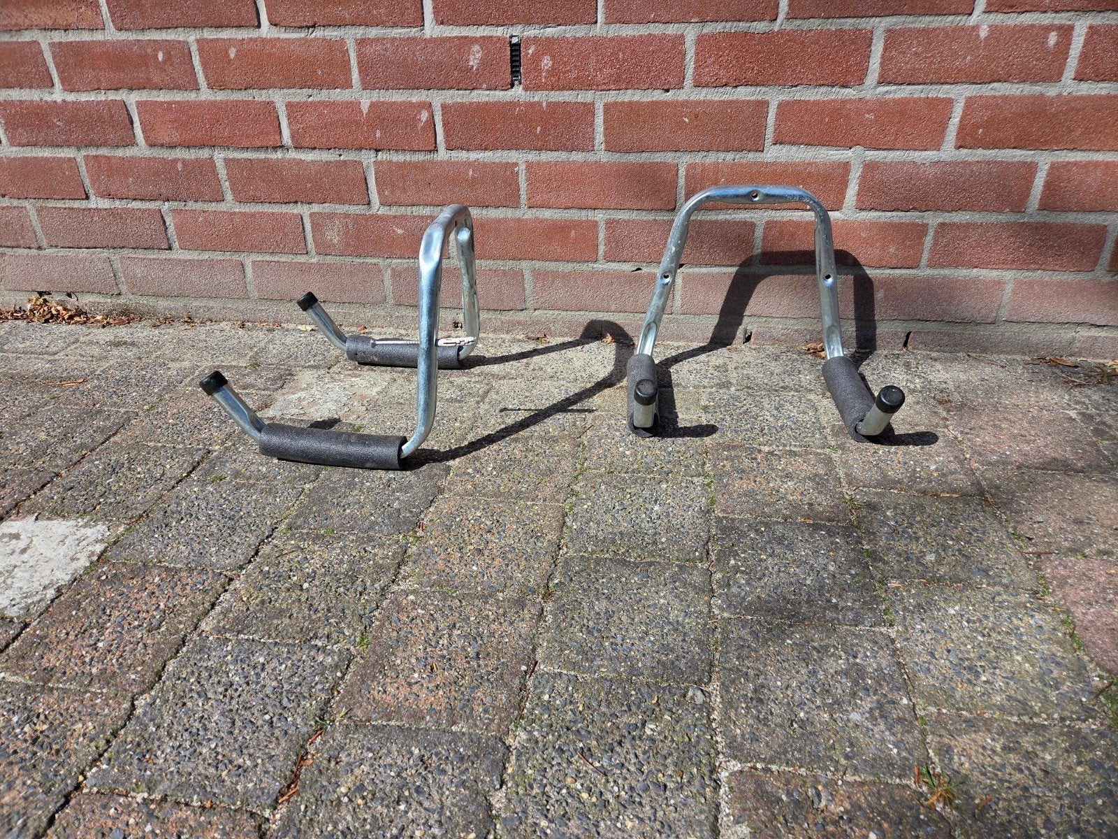 Fietsbeugel Muurbeugels, Ophalen