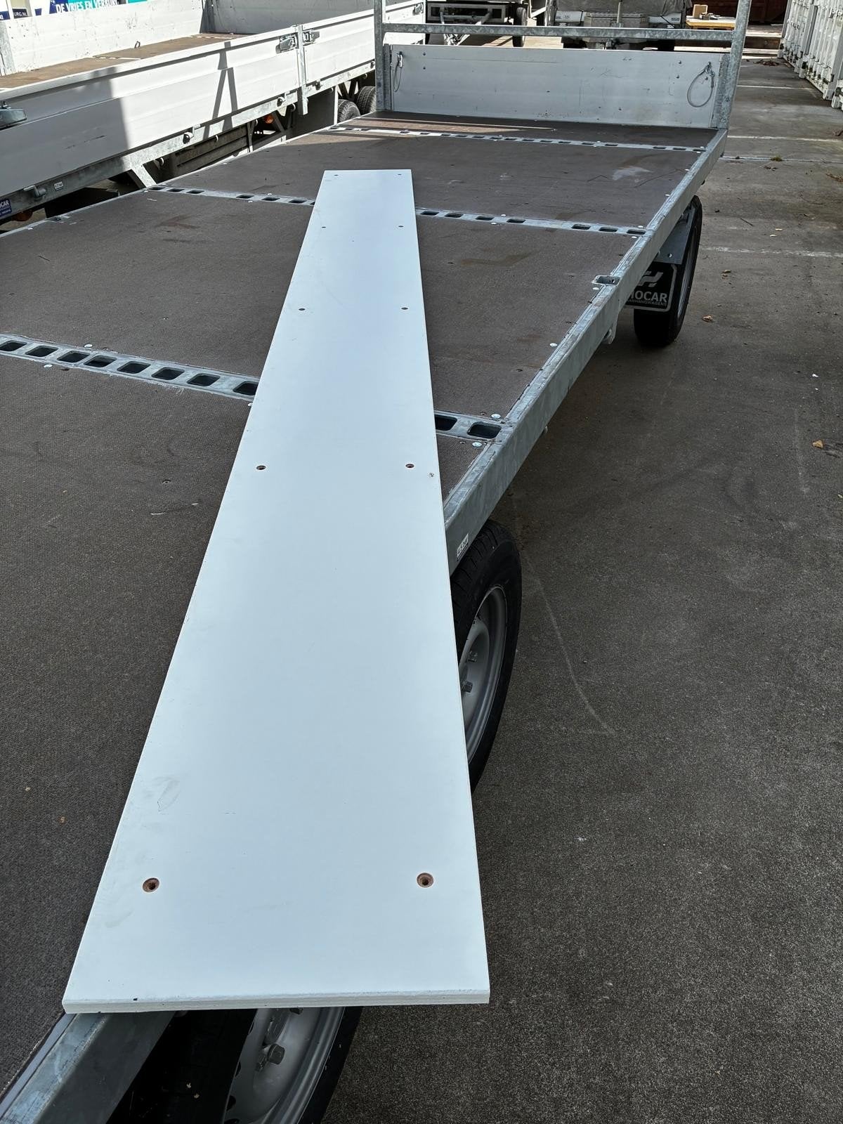 11 stroken garantieplex 320 x 3100 mm, 18mm dik, Doe-het-zelf en Verbouw, Ophalen, Minder dan 25 mm, Overige typen, Zo goed als nieuw