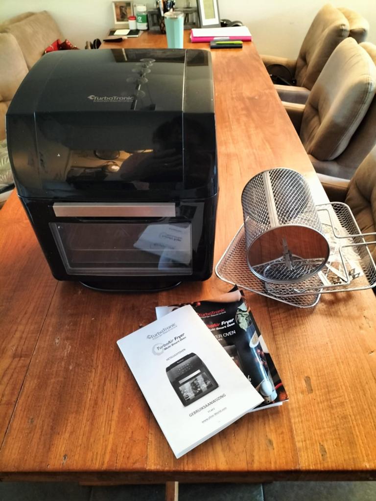 Zeer nette Turbotronic Airfryer te koop, Witgoed en Apparatuur, Ophalen of Verzenden, Zo goed als nieuw, Airfryer, 1000 t/m 1499 gram