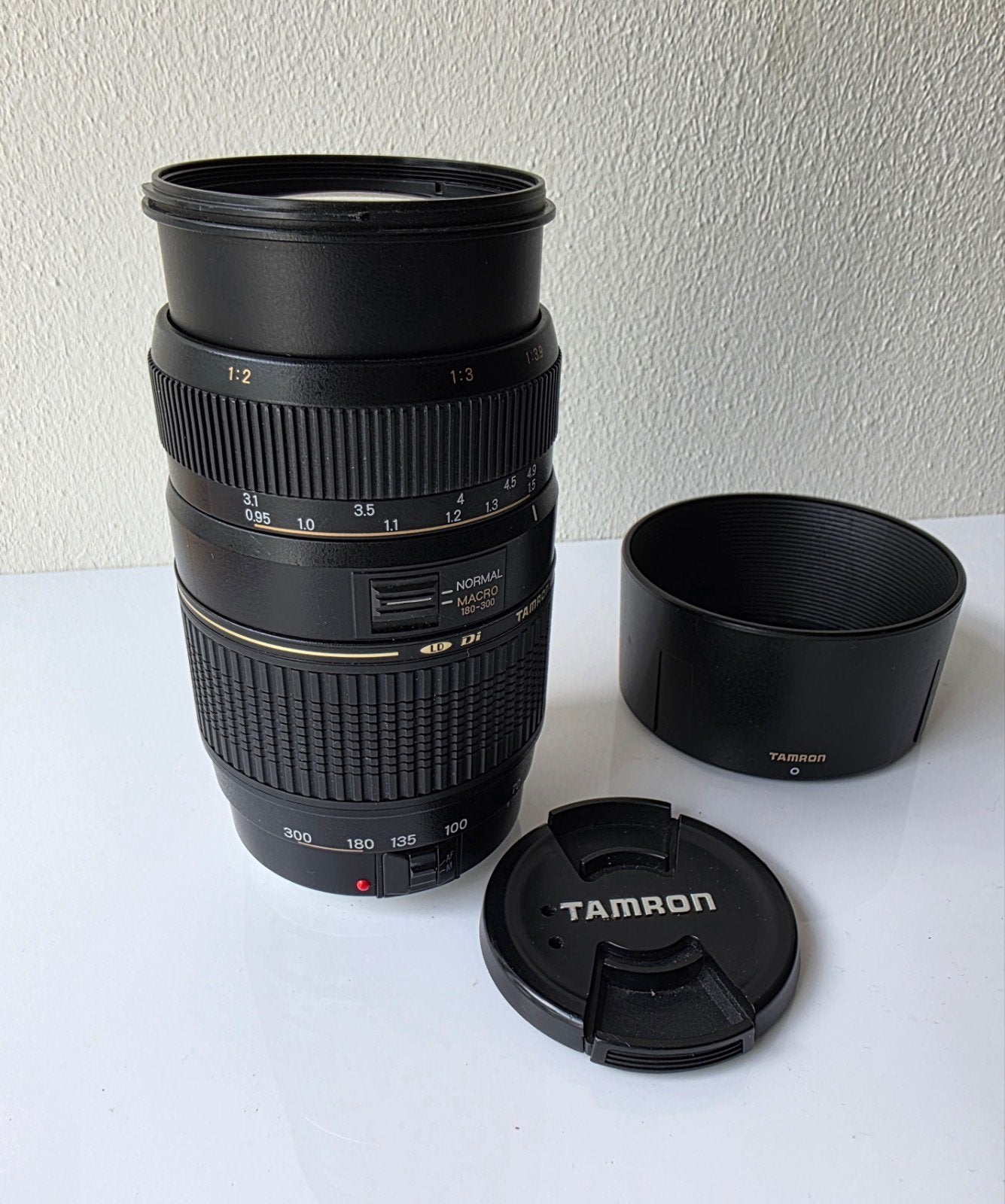 Tamron telemacro 70-300mm f4-5,6 Canon EF, Zo goed als nieuw, 300 mm, Autofocus, Canon EF