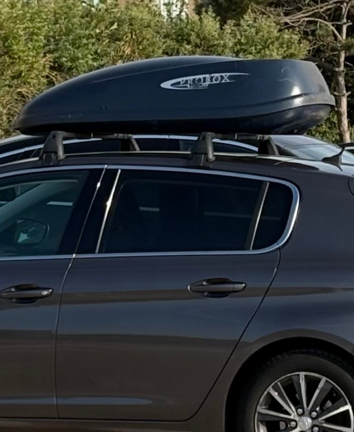 Originele dakdragers Peugeot 308, Ophalen, Gebruikt