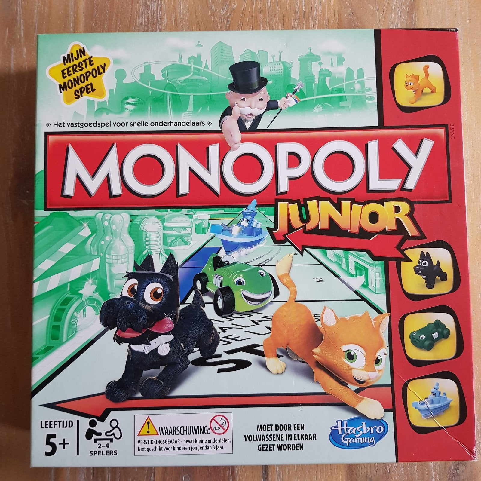 Monopoly junior, Ophalen, Gebruikt