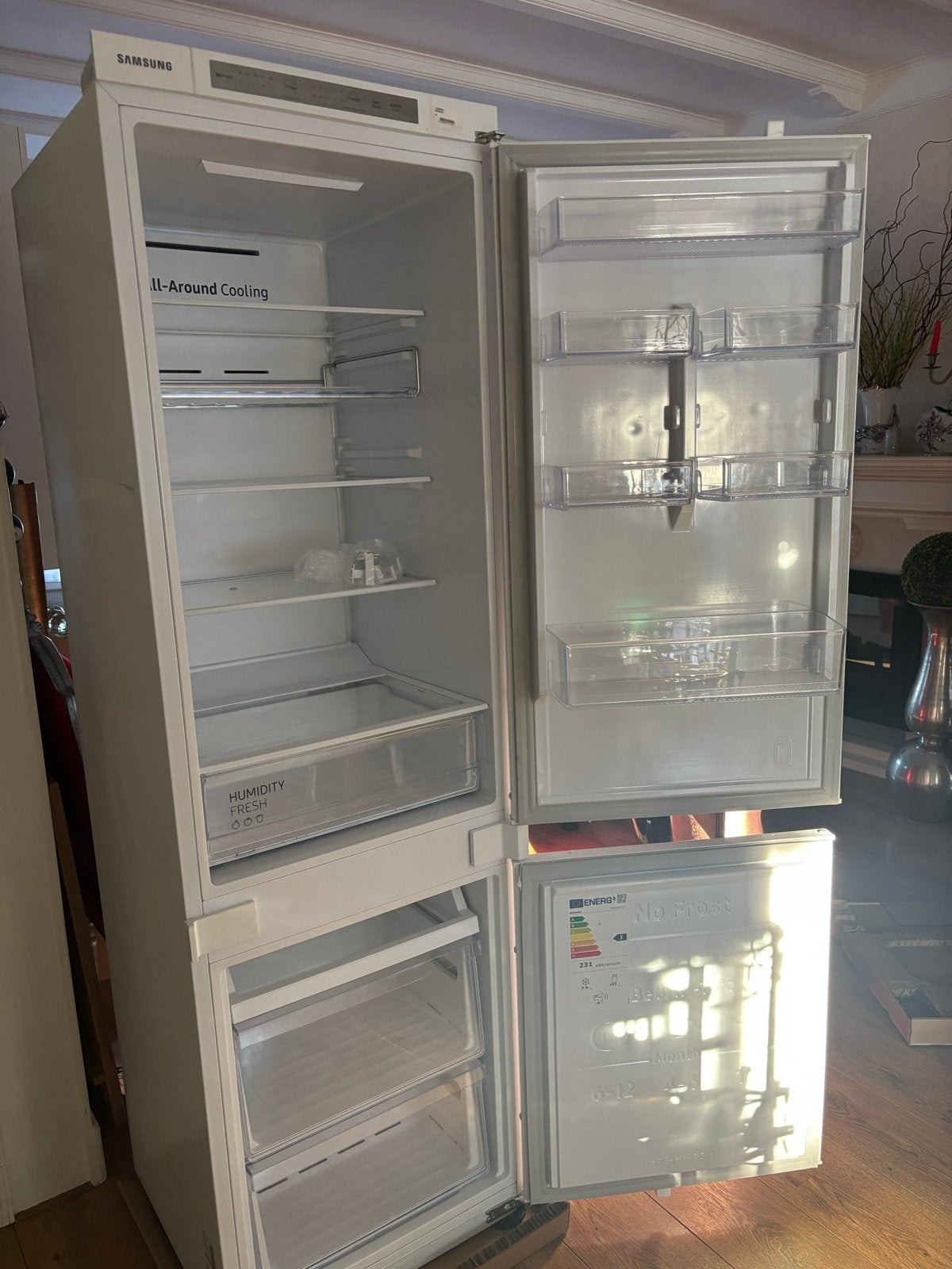 Foto 3 van Samsung Koelkast met Vriezer - Zo goed als nieuw