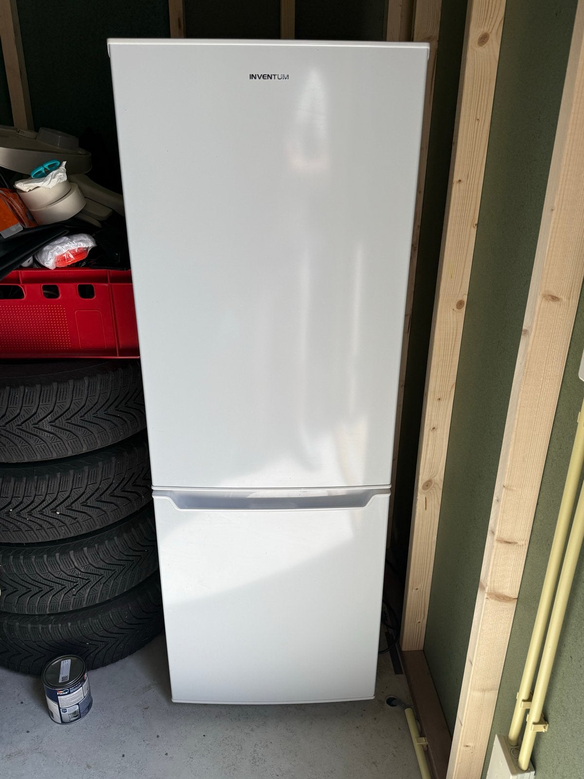 Inventum Koel-vriescombinatie KV143EXP - Zo goed als nieuw, Witgoed en Apparatuur, Koelkasten en IJskasten, Ophalen, 150 tot 200 liter