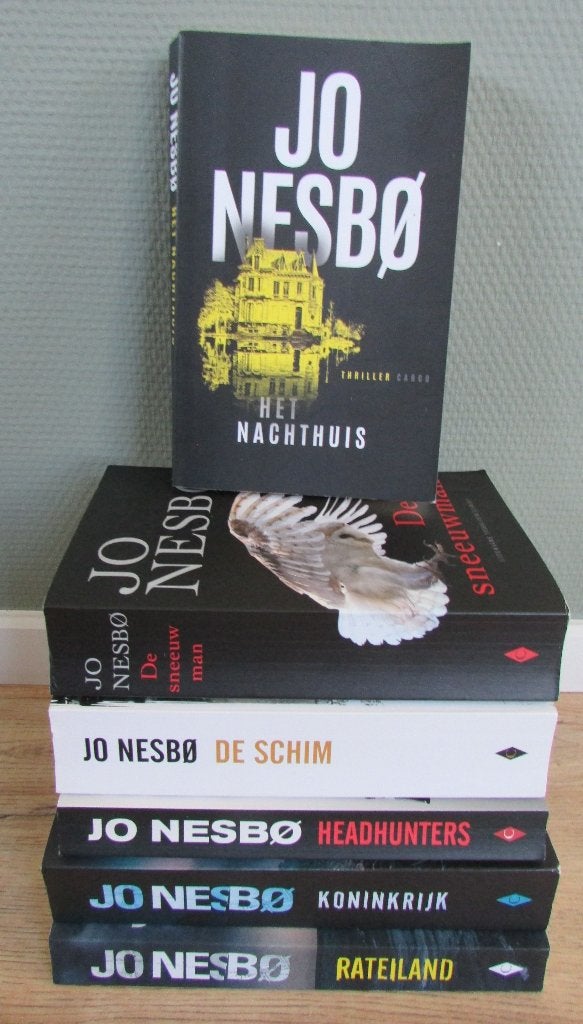 Lars Kepler / Håkan Nesser / Unni Lindell / Jo Nesbø, Ophalen of Verzenden, Gelezen, Scandinavië