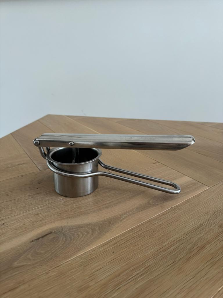 Aardappel-/pureestamper, Ophalen, Overige typen, Zilver, Zo goed als nieuw