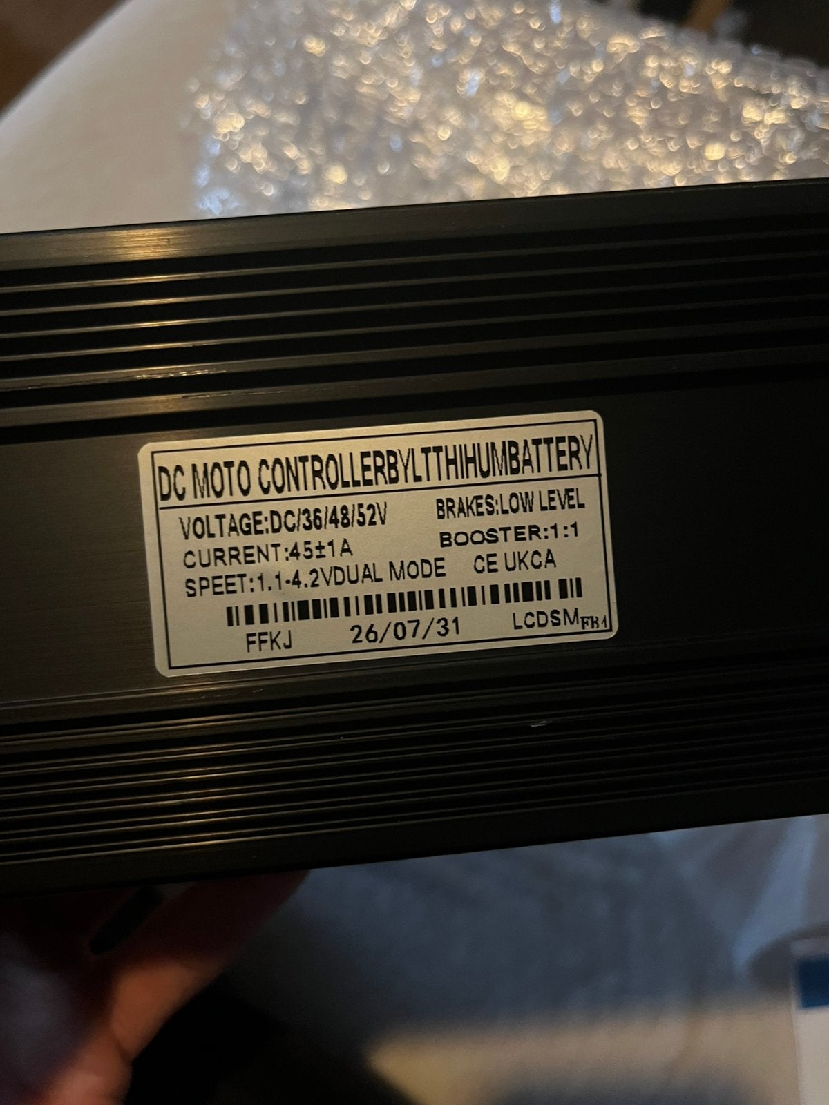 Ebike convertion kit controller, Verzenden, Nieuw, Elektrische fiets, Overige typen