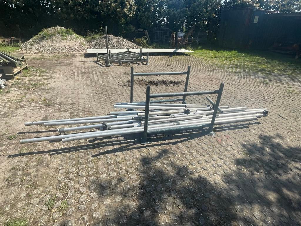 Spandoekframe reclameframe aluminium buizen, Ophalen of Verzenden, 250 mm of meer