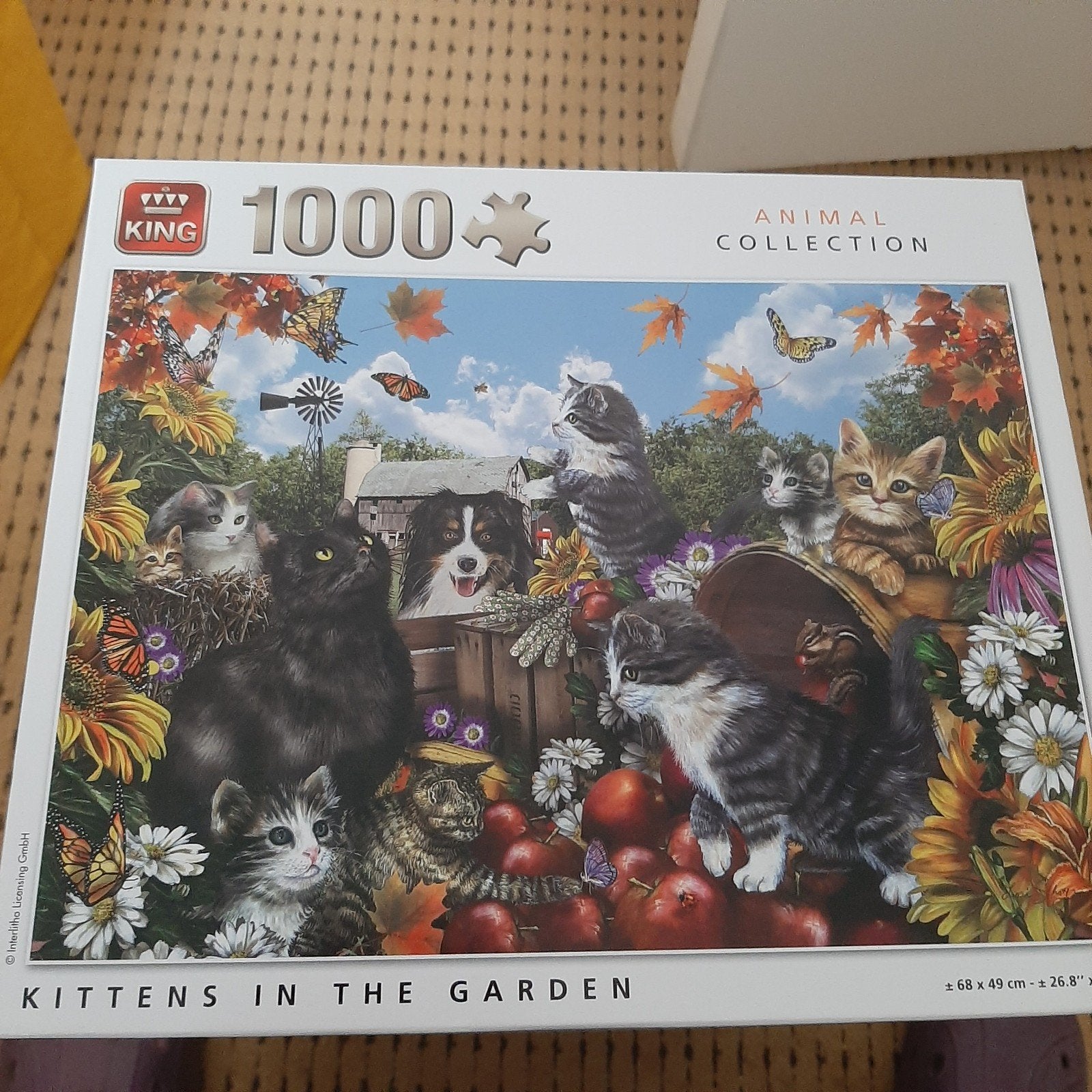 Diverse King legpuzzels, Ophalen of Verzenden, 500 t/m 1500 stukjes, Gebruikt, Legpuzzel
