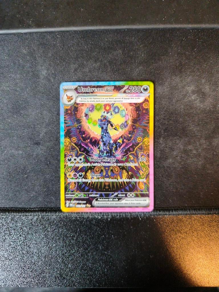 Umbreon EX Prismatic Pokémon Kaart, Hobby en Vrije tijd, Verzamelkaartspellen | Pokémon, Ophalen of Verzenden