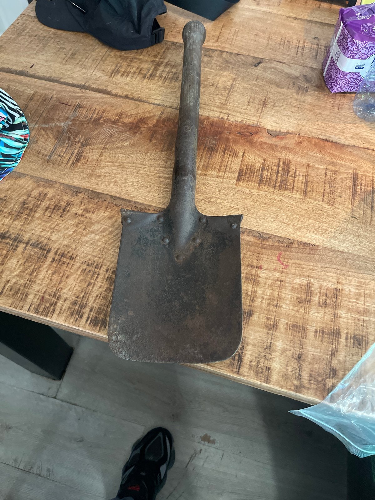 Vintage Duitse schep ww2, Ophalen of Verzenden