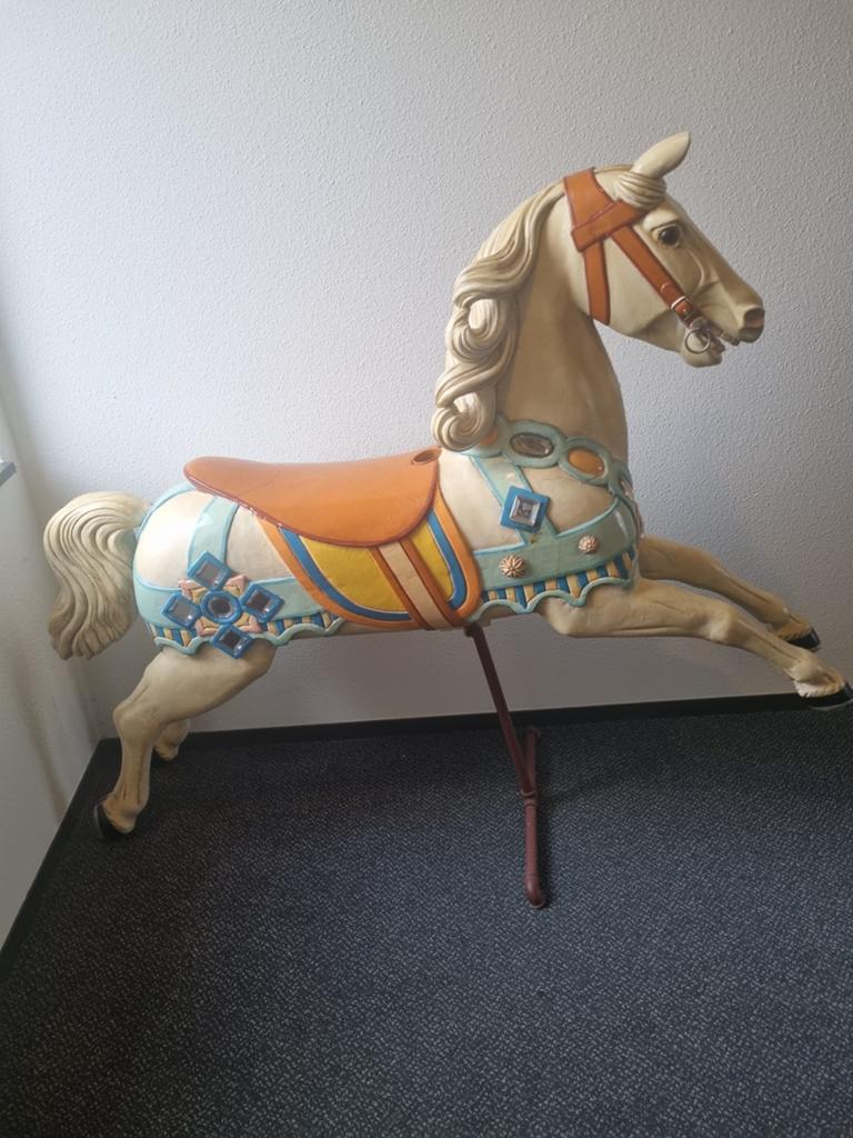 Origineel Carrousel Paard - Kermisstuk, Ophalen