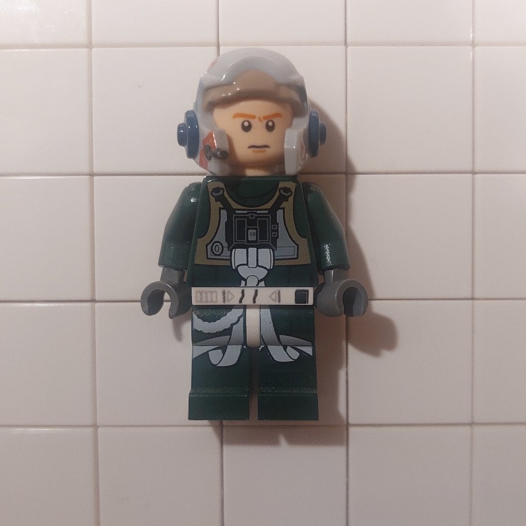 LEGO Star Wars Minifig - Rebel Pilot - sw0437, Kinderen en Baby's, Speelgoed | Duplo en Lego, Ophalen of Verzenden, Zo goed als nieuw