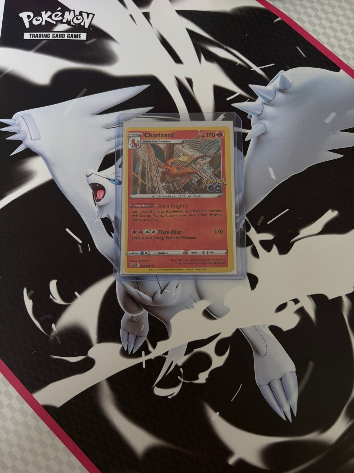 Pokémon TCG Charizard 170/170 Kaart, Ophalen of Verzenden, Zo goed als nieuw, Losse kaart