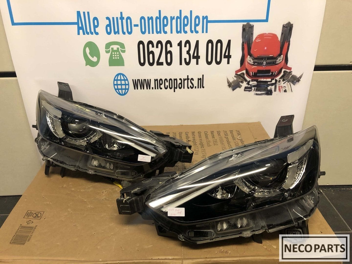 Mazda cx3 cx-3 vol led koplamp origineel, Gebruikt, -, -, Ophalen of Verzenden