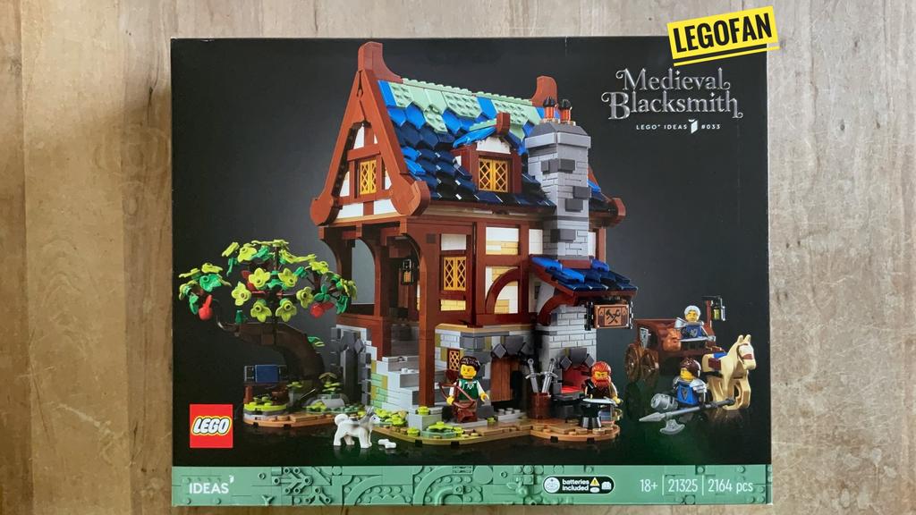 🆕 NIEUW (SEALED!): LEGO 21325 Medieval Blacksmith, Ophalen of Verzenden, Nieuw, Complete set, Lego