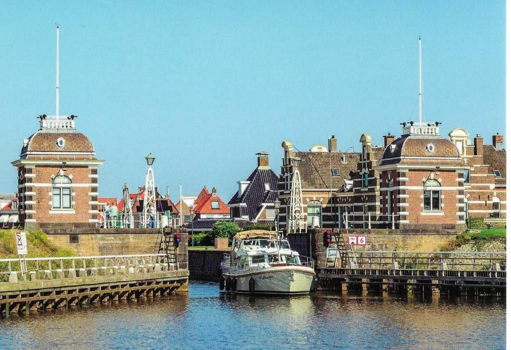 Lemmer- -Lemster sluis., Verzenden, 1980 tot heden, Ongelopen, Friesland