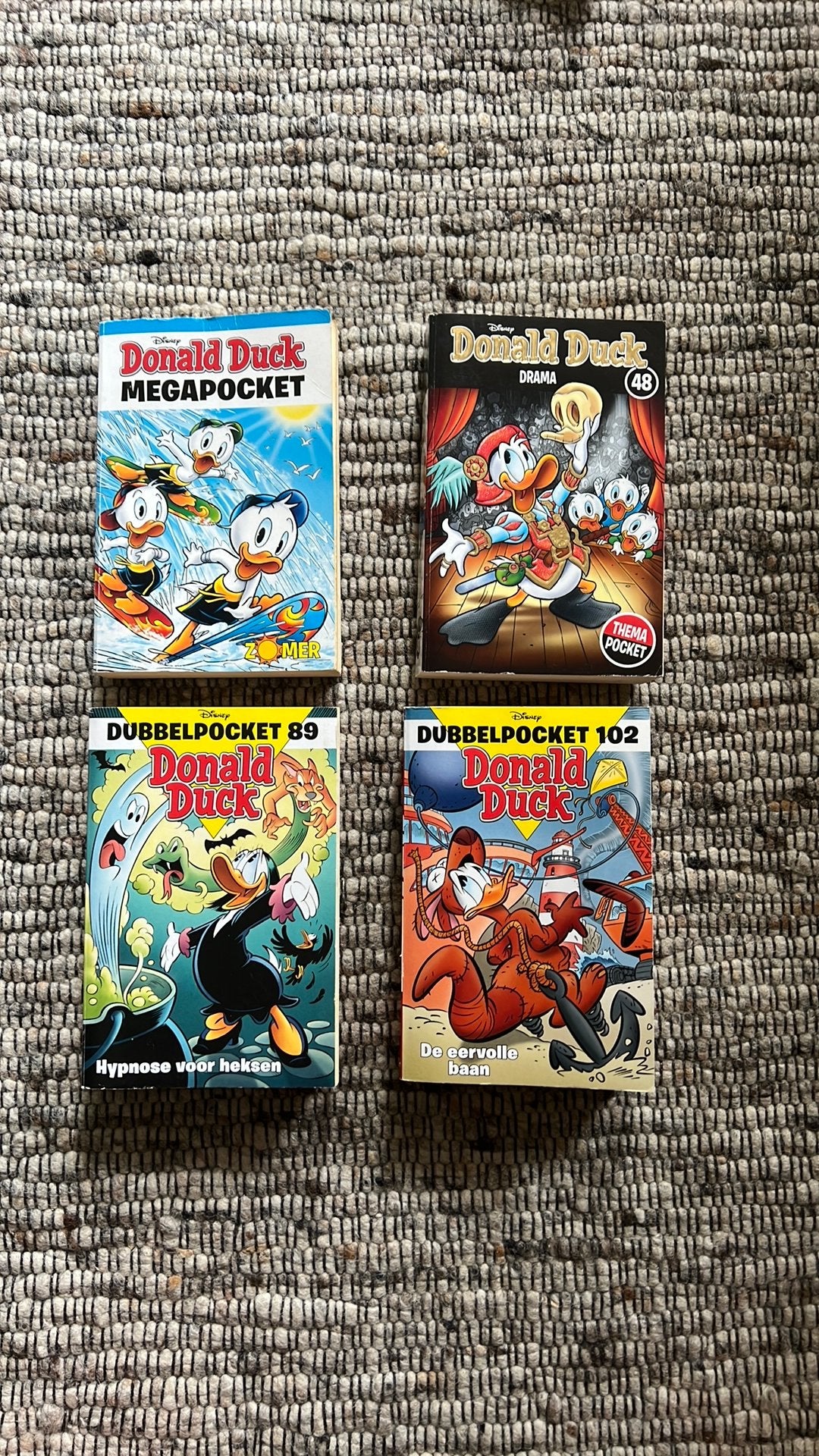 Donald duck dubbel/mega pockets ( €3,00,- per stuk ), Meerdere comics, Ophalen of Verzenden, Gelezen, Europa